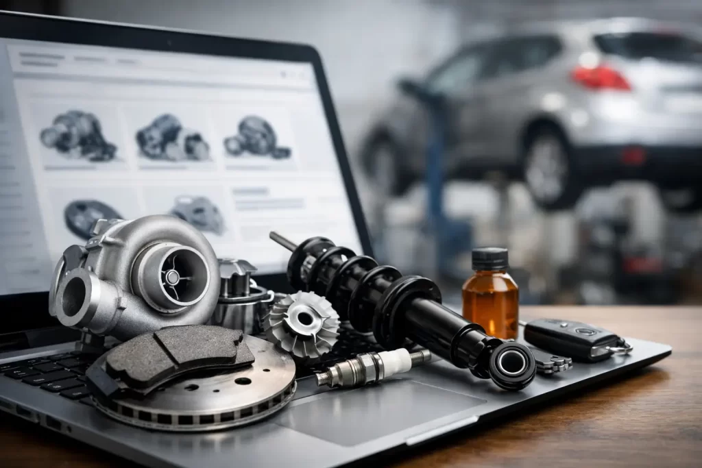 Tienda piezas coche online España: qué mirar