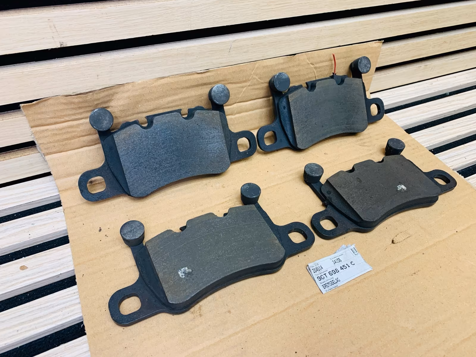 Porsche 992 GT3 Rear Brake Pads