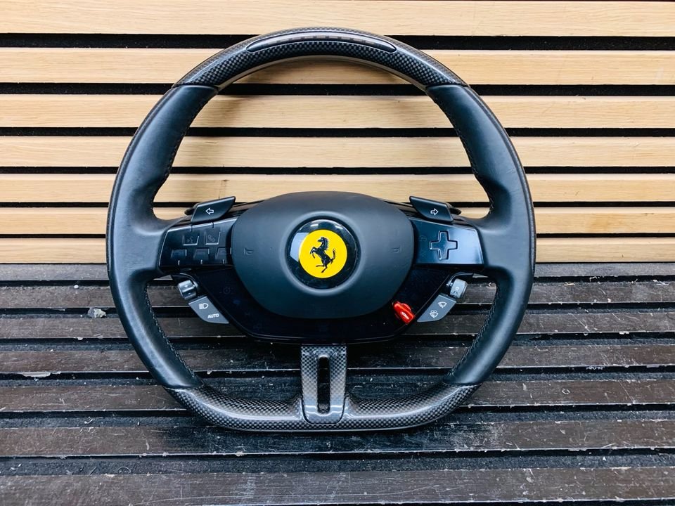 Ferrari SF90 XX Carbon Fiber Steering Wheel - Image 3