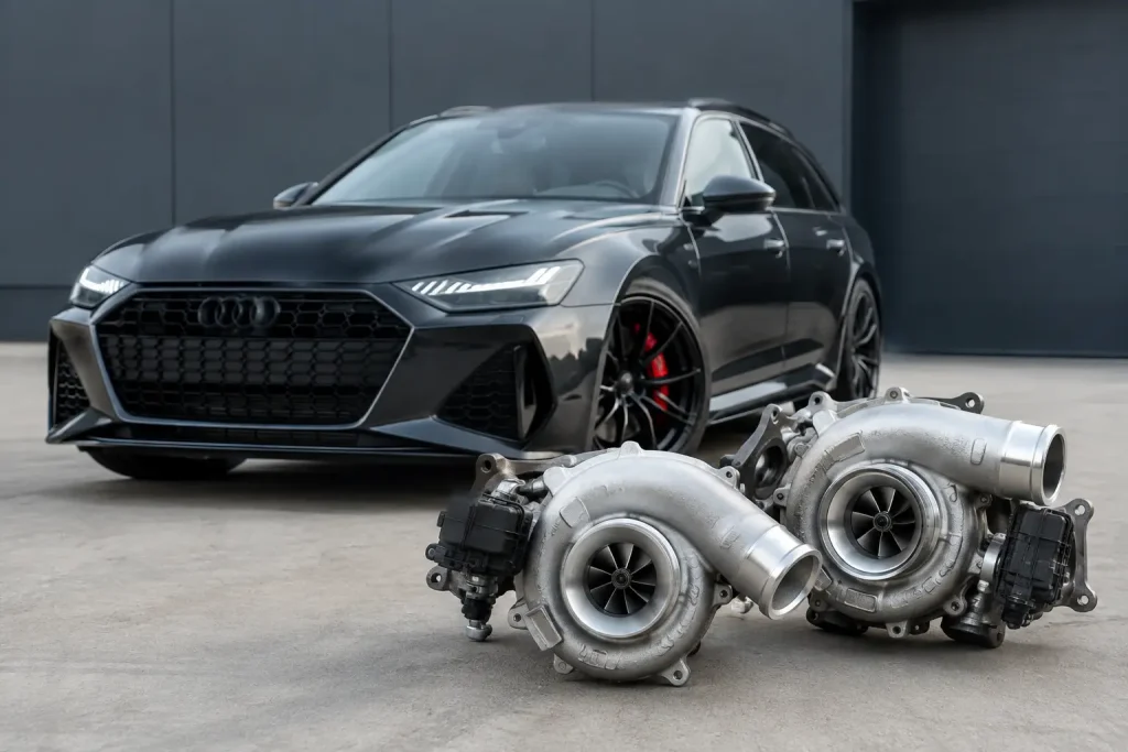 Audi RS6 turbocharger upgrade voor meer vermogen