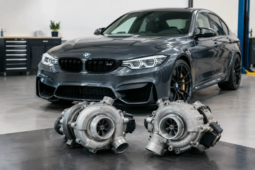 BMW F80 M3 turbo replacement zonder giswerk