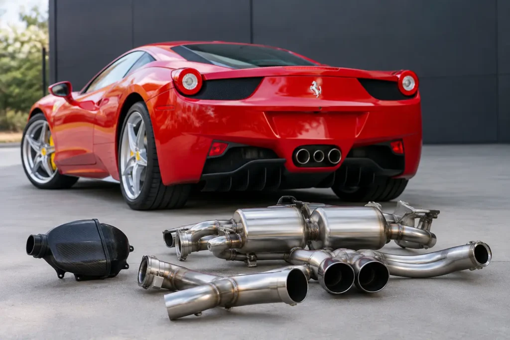 Ferrari 458 Exhaust System Upgrade Guide