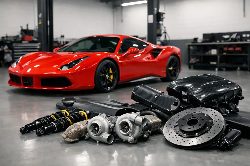 Ferrari 488 GTB Parts for Fitment and Performance