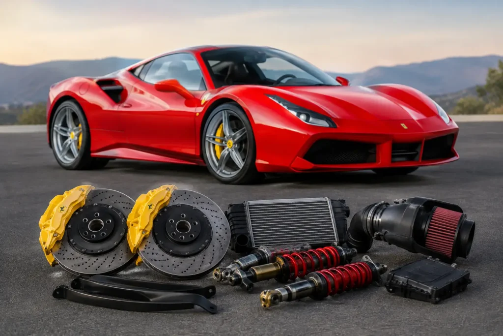 Ferrari 488 GTB Parts That Protect Performance