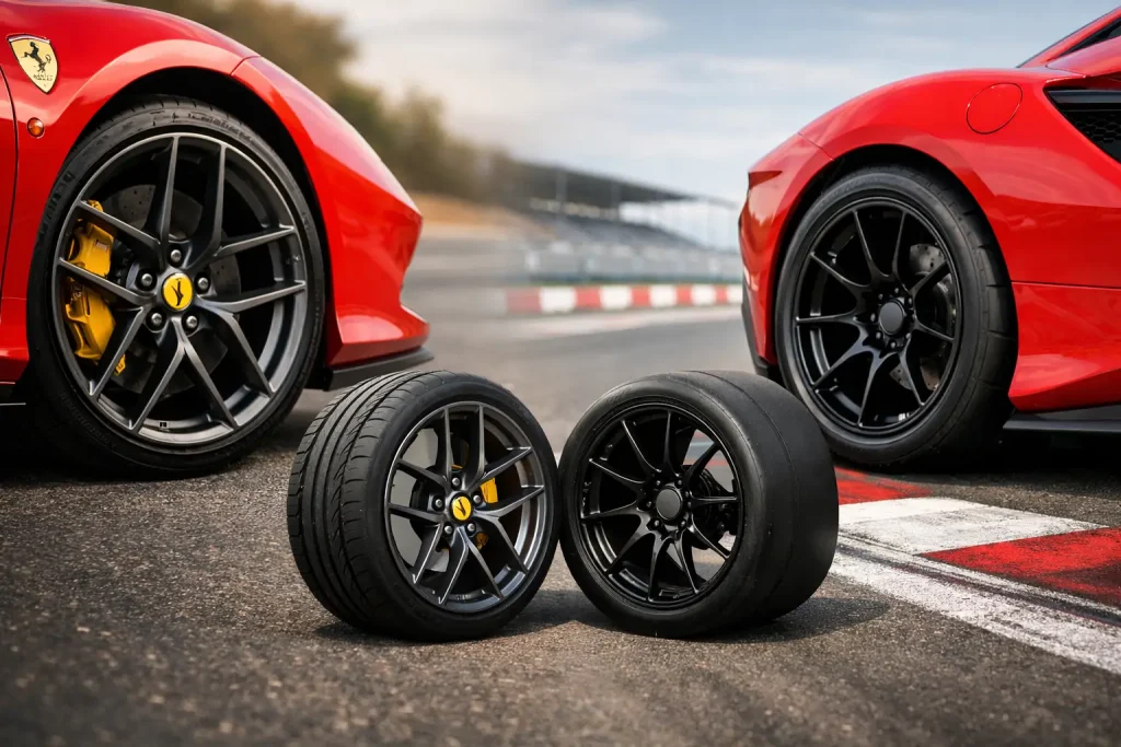 Ferrari F8 Wheels for Street and Track Use