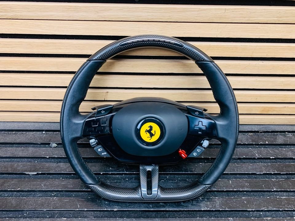 Ferrari SF90 XX Carbon Fiber Steering Wheel - Image 6
