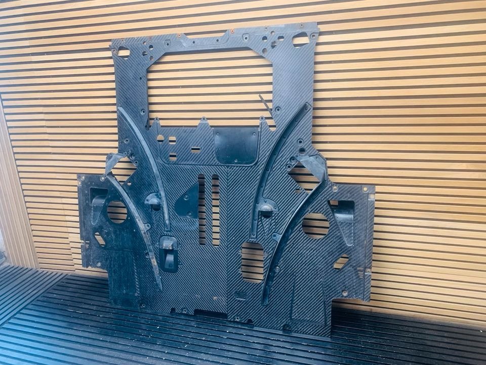 Ferrari SF90 Carbon Rear Underbody Panel