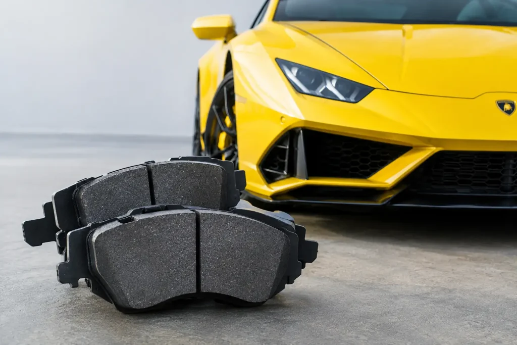 Lamborghini brake pads voor betrouwbare grip