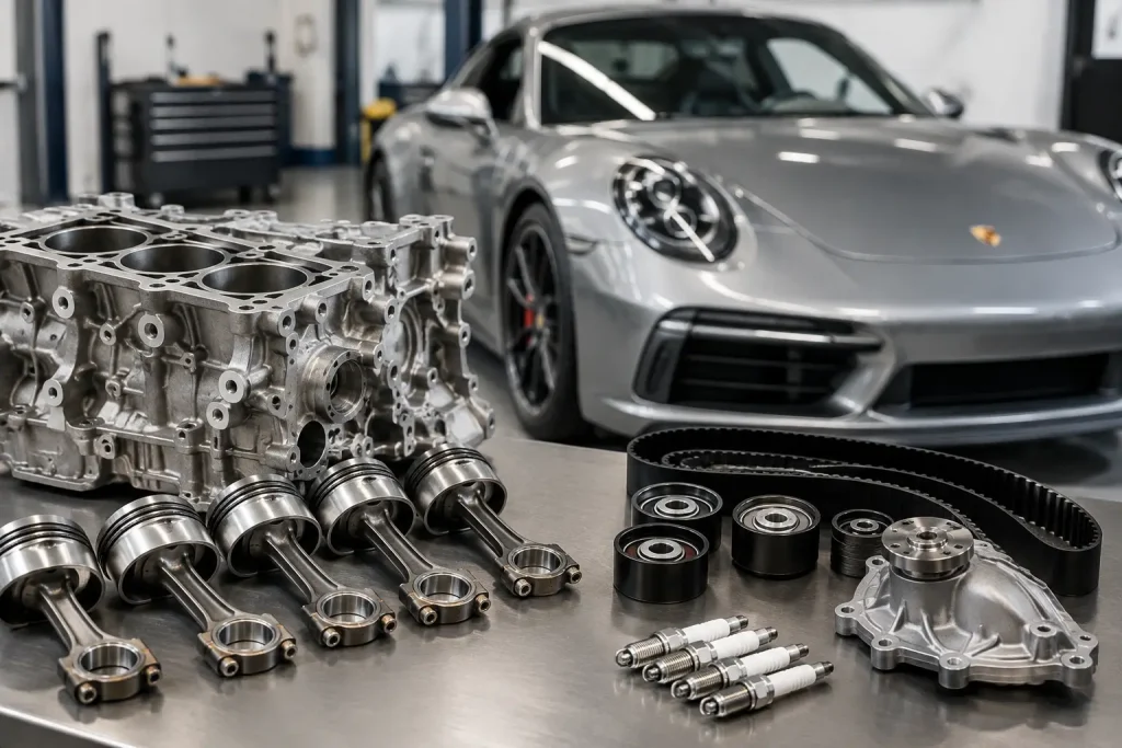 Porsche OEM Engine Parts That Fit the First Time