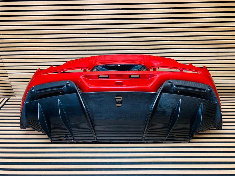 Ferrari 296 Carbon Rear Bumper 887758 74077644 - Image 2