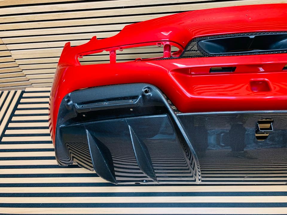 Ferrari 296 Carbon Rear Bumper 887758 74077644 - Image 6