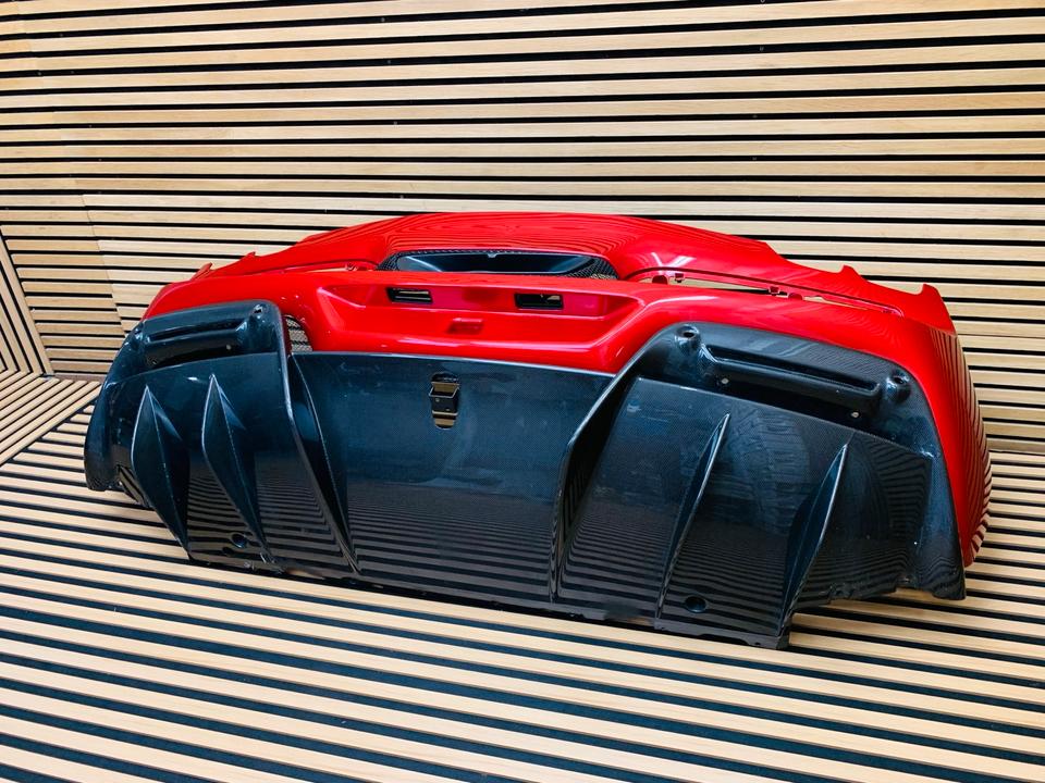 Ferrari 296 Carbon Rear Bumper 887758 74077644
