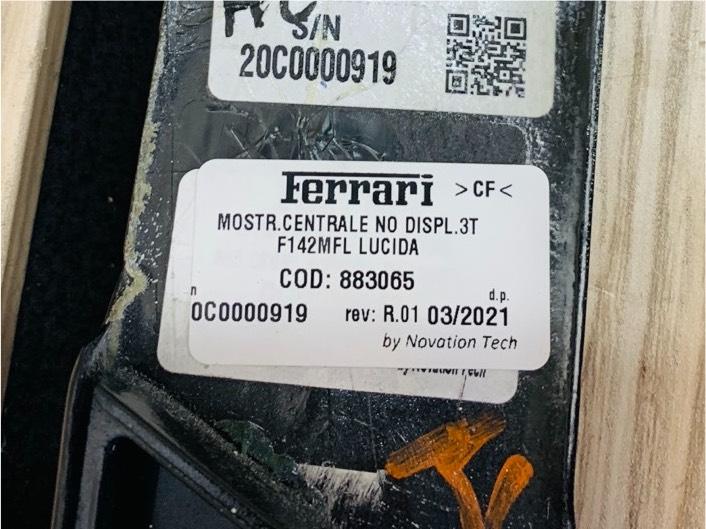 Ferrari F8 Center Console Panel Carbon 883065 - Image 5