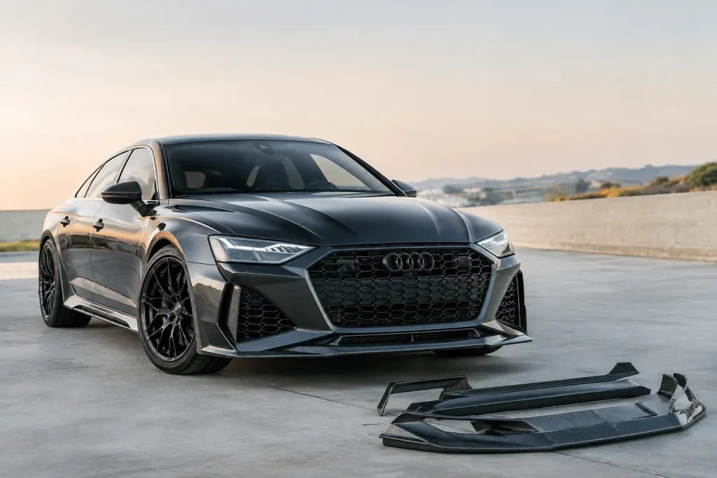 Audi carbon fiber body kit: kies de juiste pasvorm