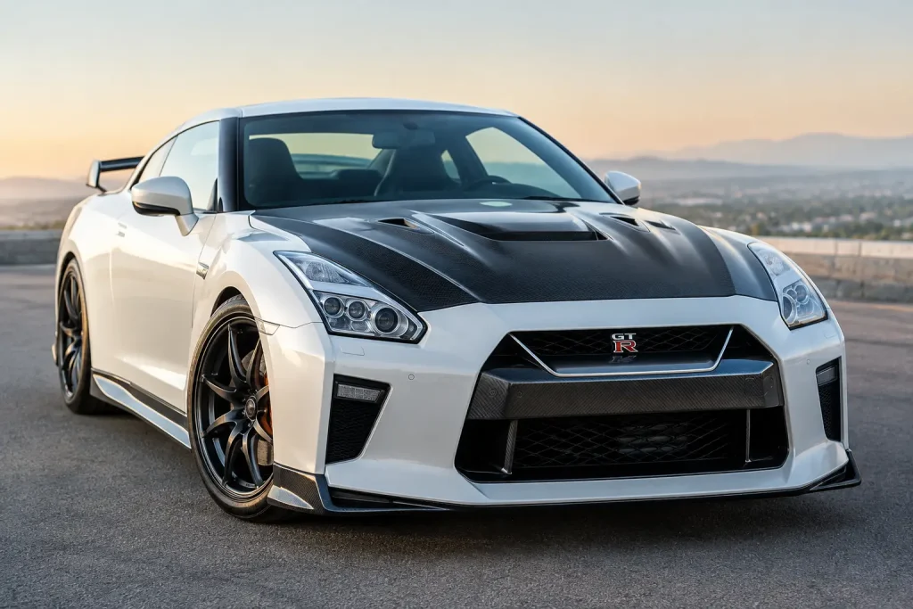 GT-R R35 Carbon Fiber Hood voor Straatgebruik