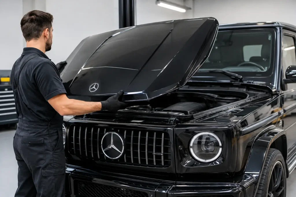 Mercedes G63 Hood Replacement: Fitment First