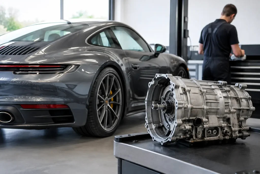 Porsche 911 PDK-transmissie en onderhoud